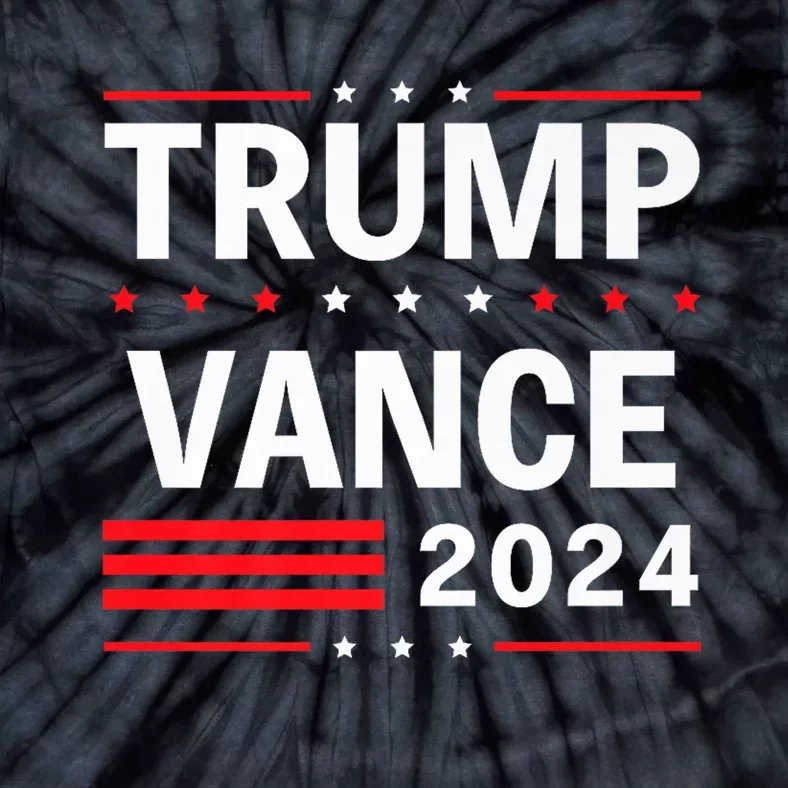 Trump Vance 2024 Vice President America Flag Usa Vote Tie-Dye T-Shirt