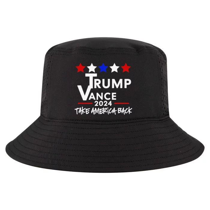 Trump Vance 2024 Take America Back Cool Comfort Performance Bucket Hat