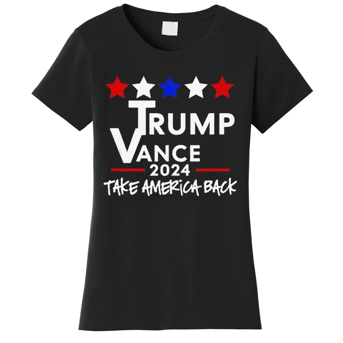 Trump Vance 2024 Take America Back Women's T-Shirt