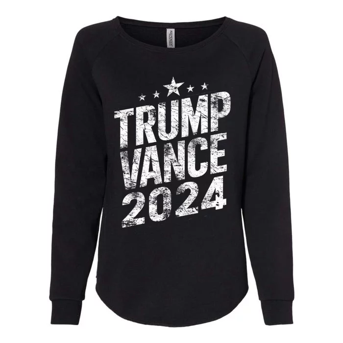 Trump Vance 2024 Take America Back Vintage Cute Gift Womens California Wash Sweatshirt