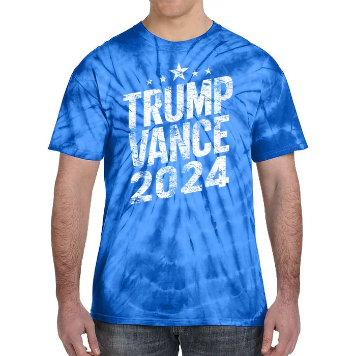 Trump Vance 2024 Take America Back Vintage Cute Gift Tie-Dye T-Shirt