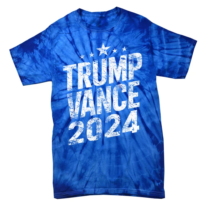 Trump Vance 2024 Take America Back Vintage Cute Gift Tie-Dye T-Shirt