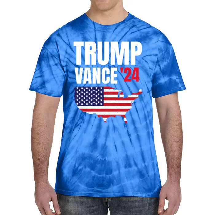 Trump Vance 2024 Cute Gift Tie-Dye T-Shirt