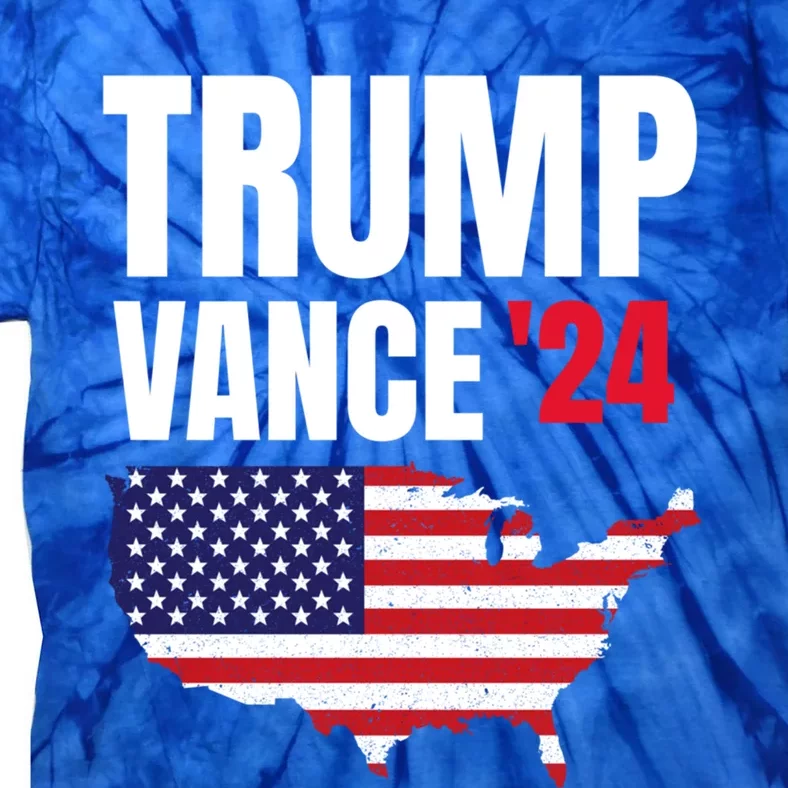 Trump Vance 2024 Cute Gift Tie-Dye T-Shirt