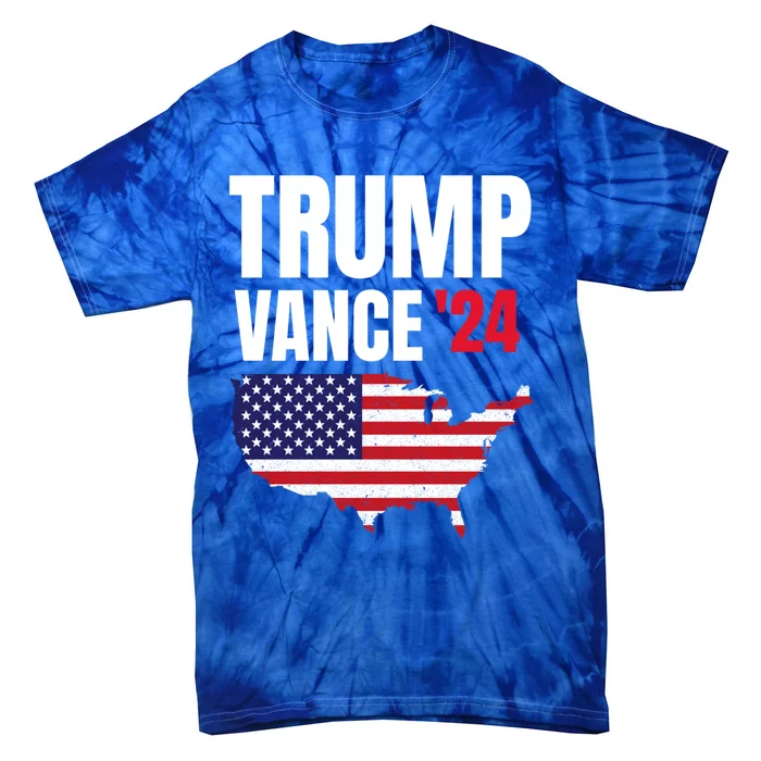 Trump Vance 2024 Cute Gift Tie-Dye T-Shirt