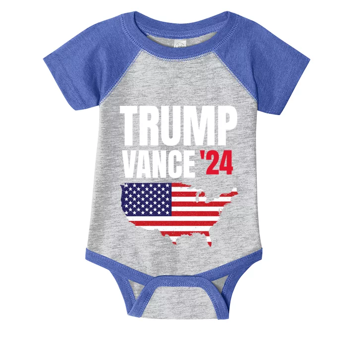 Trump Vance 2024 Cute Gift Infant Baby Jersey Bodysuit