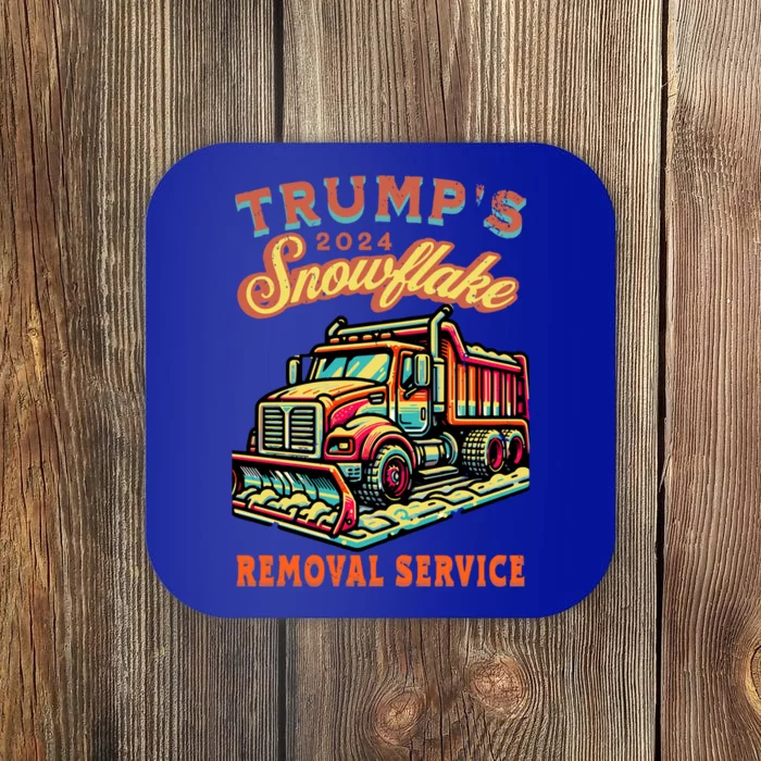 Trump Vance 2024 Trumps Snowflake Removal Service Gift Coaster