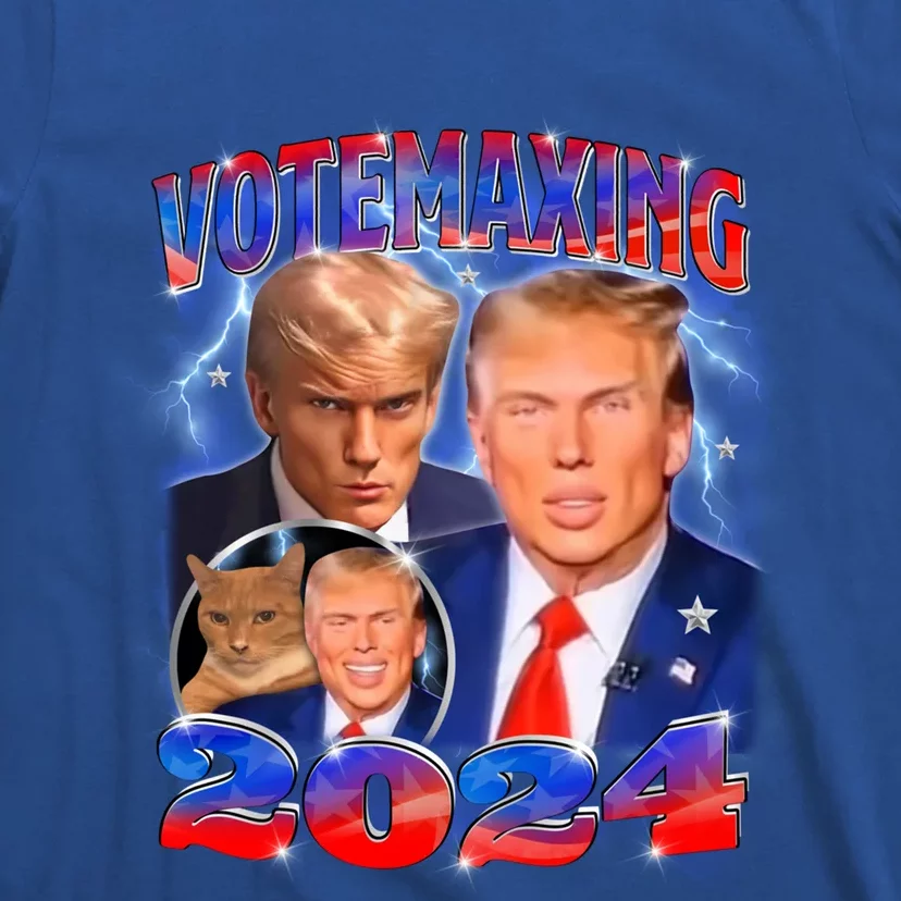 Trump Votemaxing 2024 Looksmaxxing Funny Mewing Meme Meaningful Gift T-Shirt