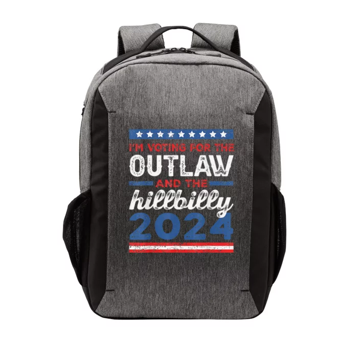 Trump Vance 2024 Donald J.D. Outlaw And The Hillbilly Vector Backpack