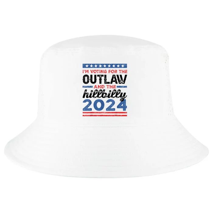 Trump Vance 2024 Donald J.D. Outlaw And The Hillbilly Cool Comfort Performance Bucket Hat