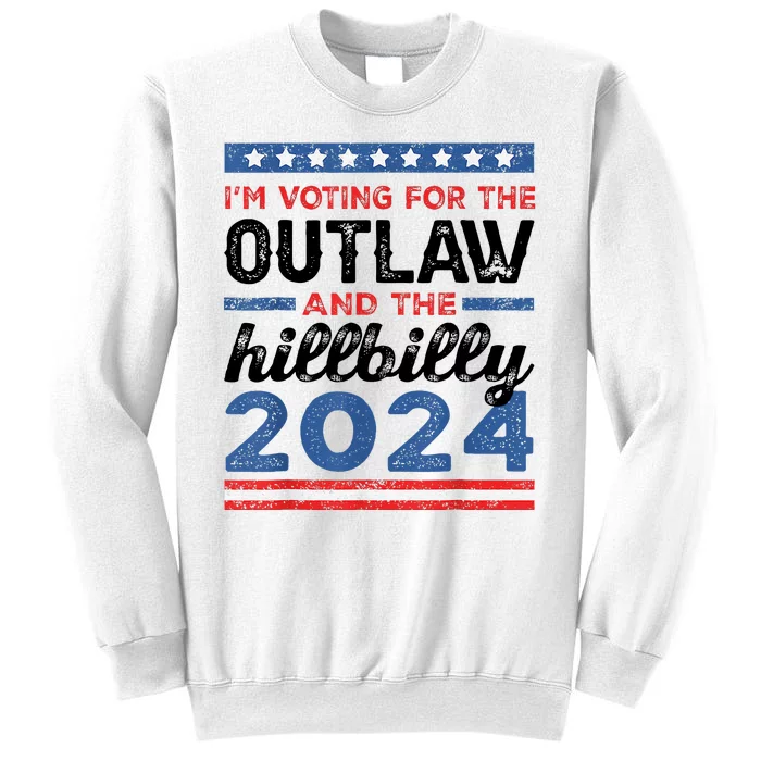 Trump Vance 2024 Donald J.D. Outlaw And The Hillbilly Sweatshirt