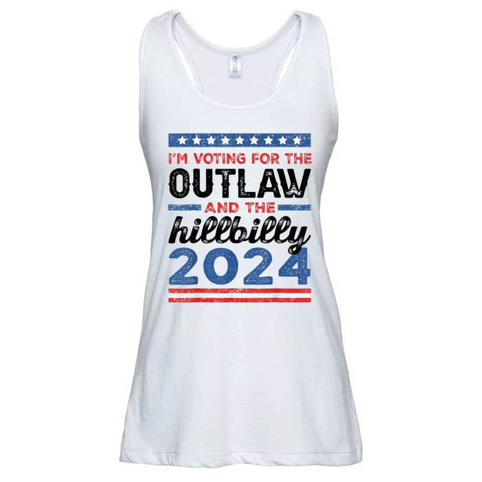 Trump Vance 2024 Donald J.D. Outlaw And The Hillbilly Ladies Essential Flowy Tank