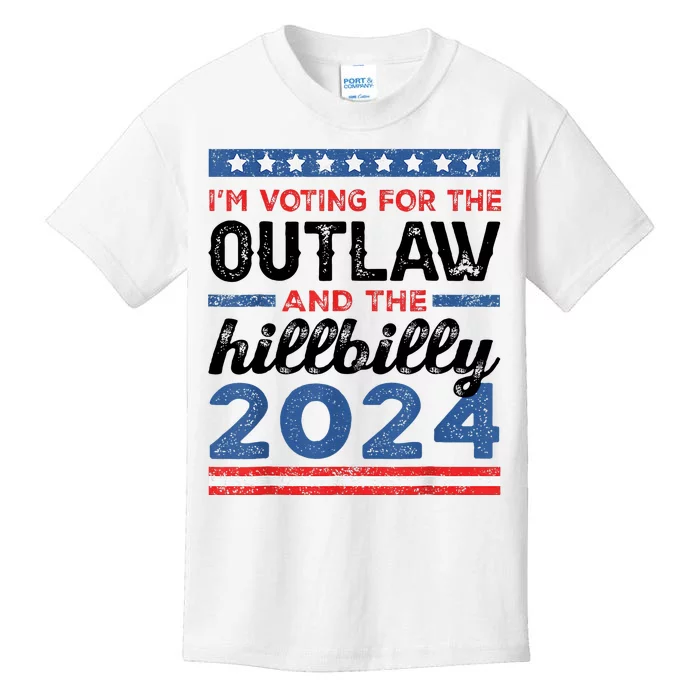 Trump Vance 2024 Donald J.D. Outlaw And The Hillbilly Kids T-Shirt