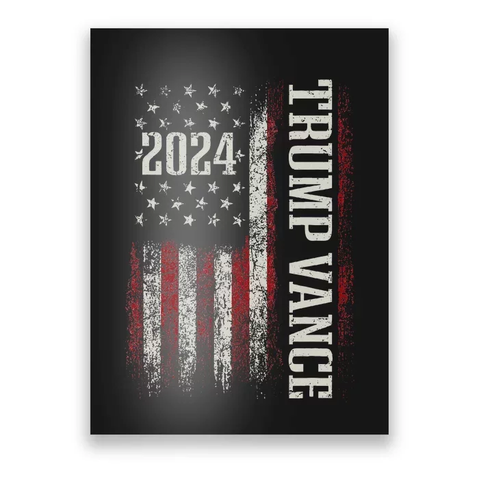 Trump Vance 2024 President Trump Supporter Reelection Poster