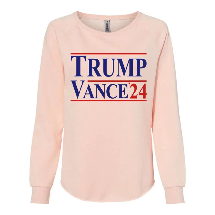 Trump Vance 24 Womens California Wash Sweatshirt