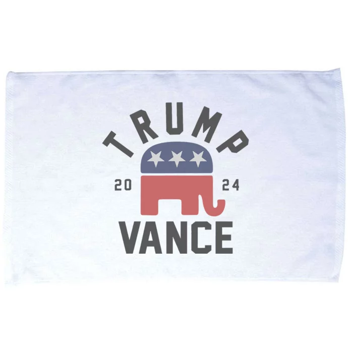 Trump Vance 2024 President Trump Supporter Reelection Microfiber Hand Towel