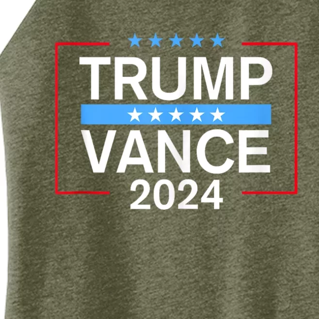 Trump Vance 2024 Trump Style Women’s Perfect Tri Rocker Tank