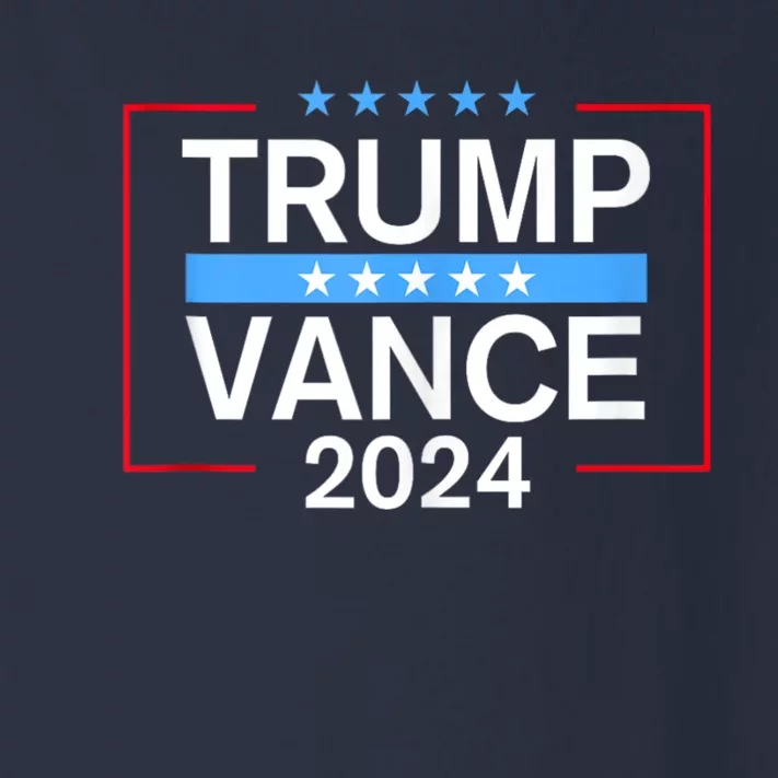 Trump Vance 2024 Trump Style Toddler Long Sleeve Shirt