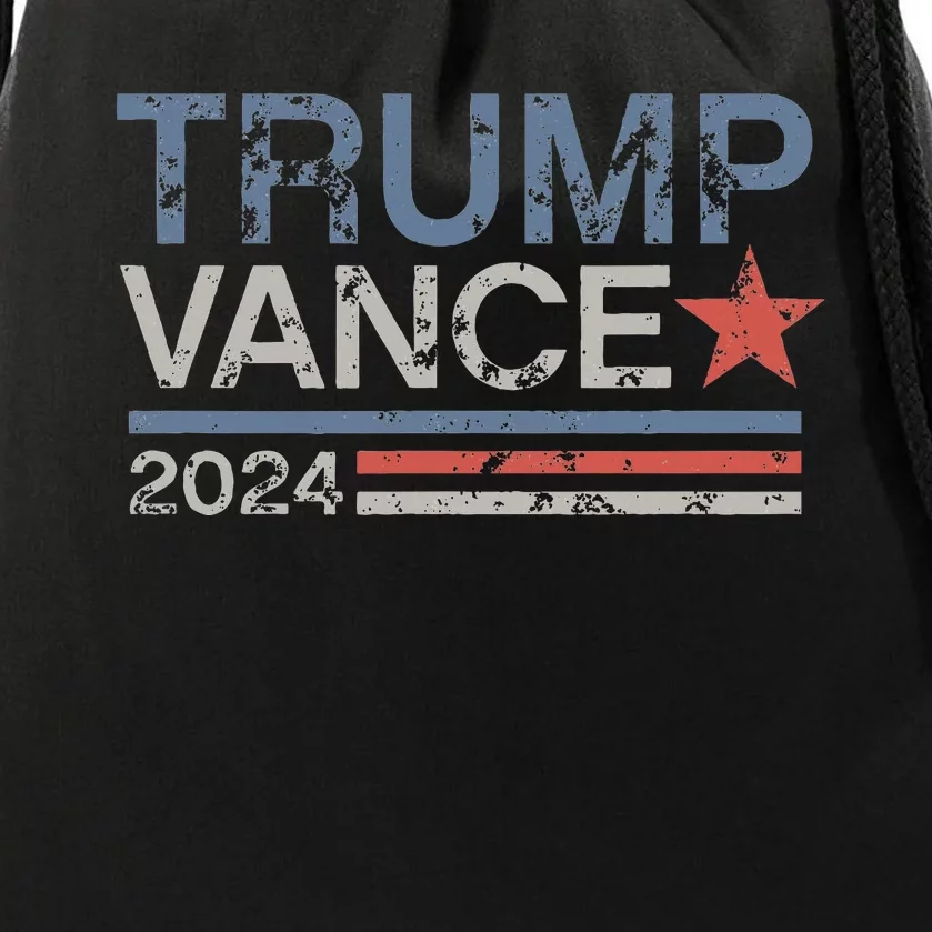 Trump Vance 2024 President Trump Supporter Reelection Drawstring Bag