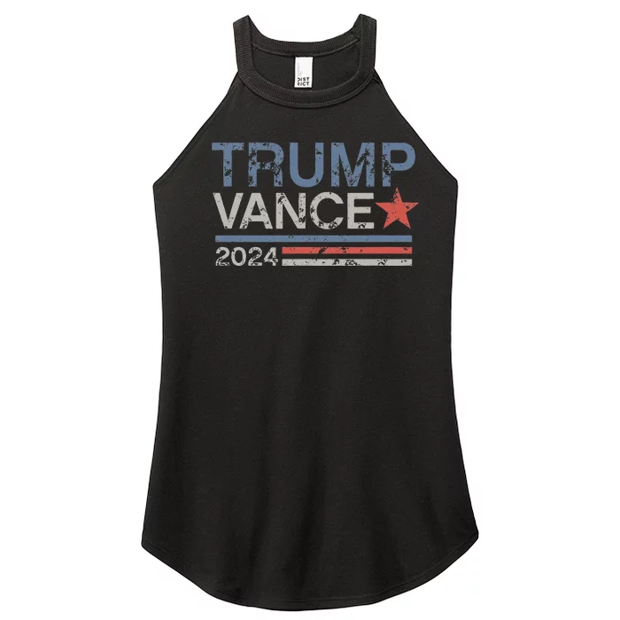 Trump Vance 2024 President Trump Supporter Reelection Women’s Perfect Tri Rocker Tank