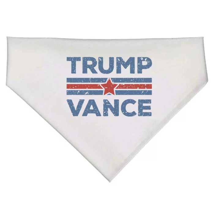 Trump Vance 2024 USA-Made Doggie Bandana