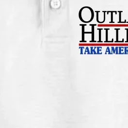 Trump Vance 2024 Outlaw Hillbilly Take America Back Dry Zone Grid Performance Polo