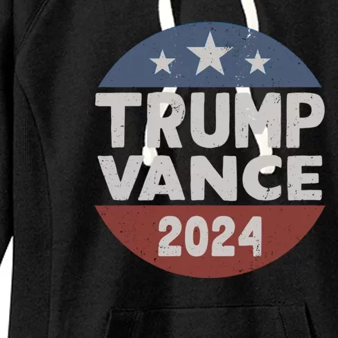 Trump Vance 2024 Donald Trump Jd Vance 2024 Pro Trump 2024 Women's Fleece Hoodie