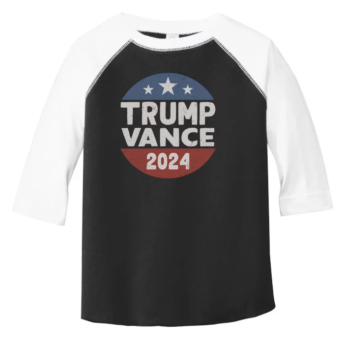 Trump Vance 2024 Donald Trump Jd Vance 2024 Pro Trump 2024 Toddler Fine Jersey T-Shirt