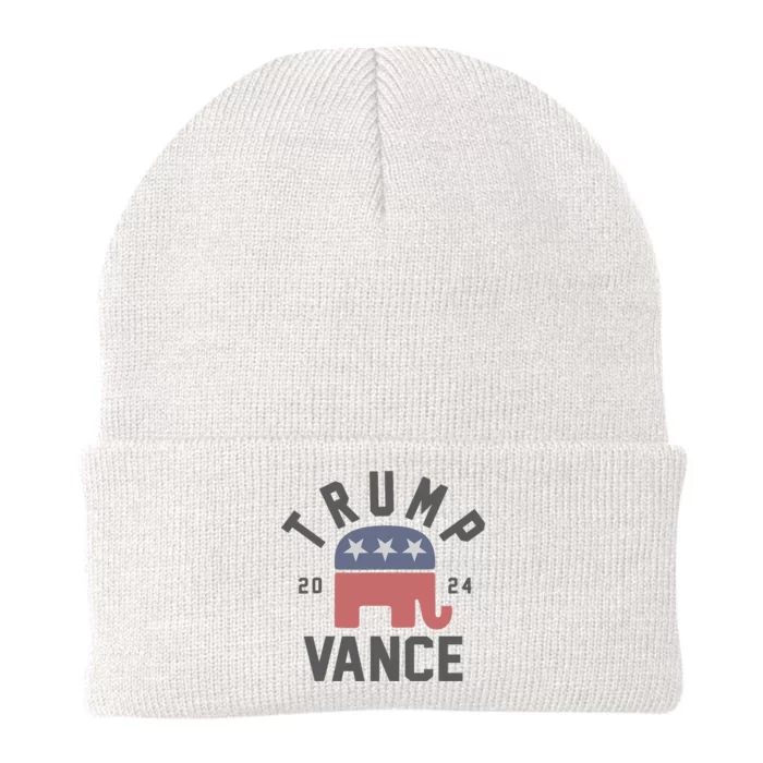 Trump Vance 2024 President Trump Supporter Re Election Knit Cap Winter Beanie