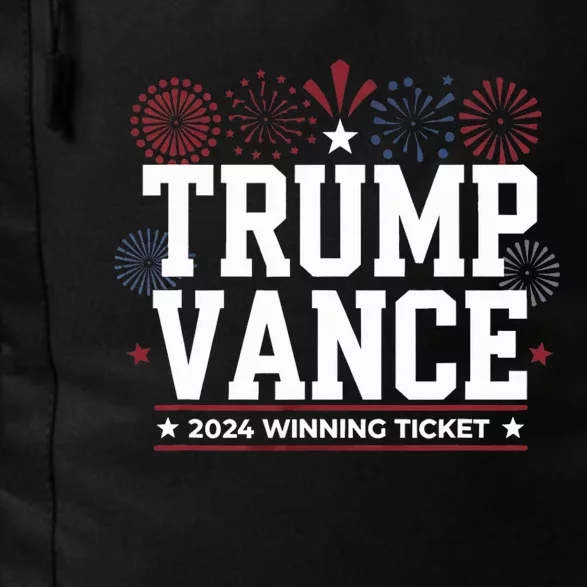 Trump Vance 2024 Winning Ticket Trump Won Daily Commute Backpack