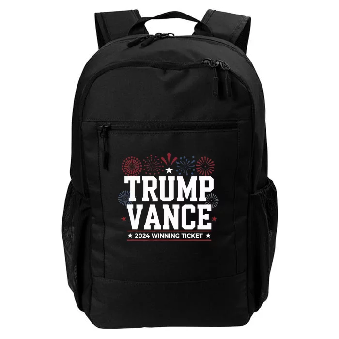 Trump Vance 2024 Winning Ticket Trump Won Daily Commute Backpack