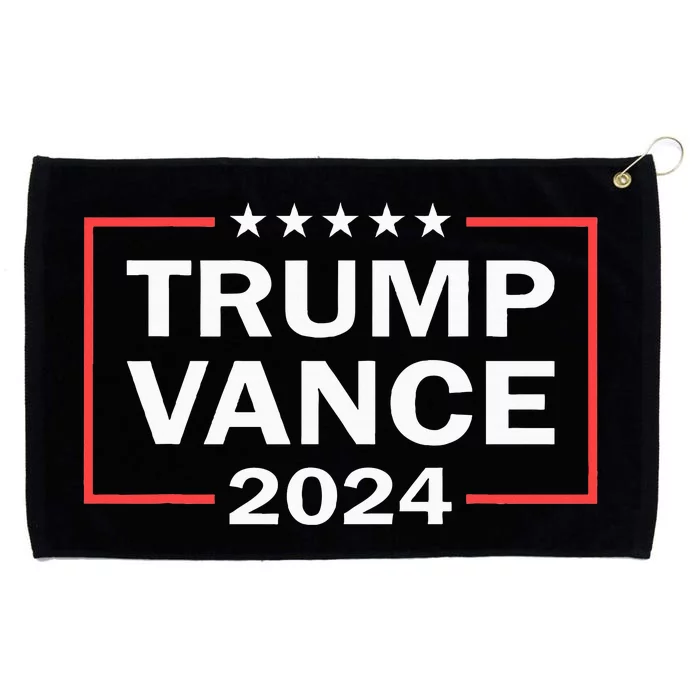 Trump Vance 2024 For President Vp Usa Election Patriotic Grommeted Golf Towel