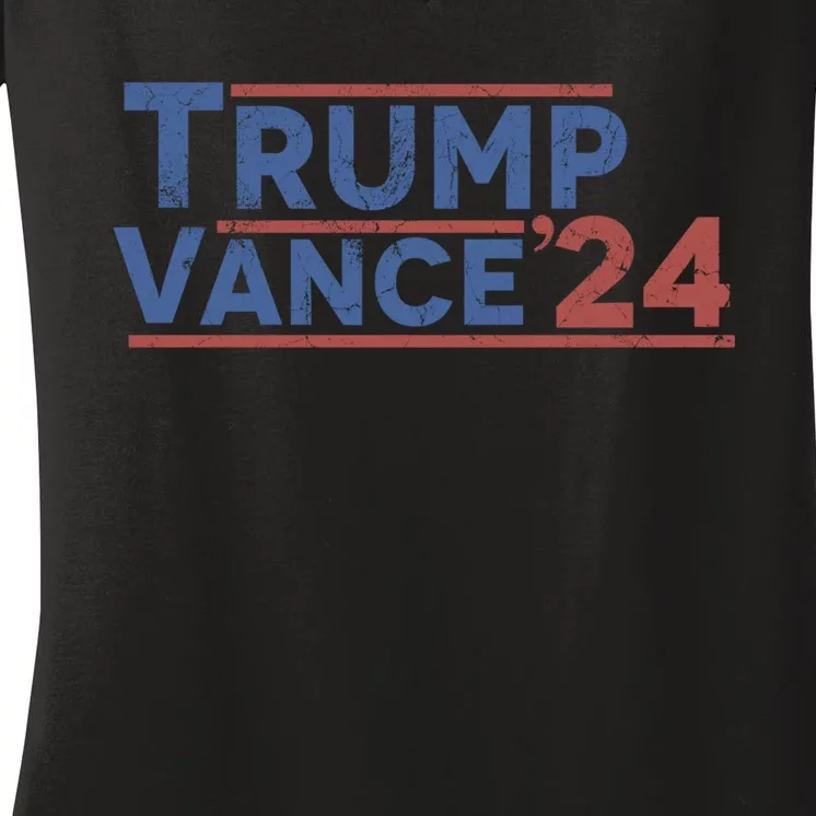 Trump Vance 2024 Women's V-Neck T-Shirt