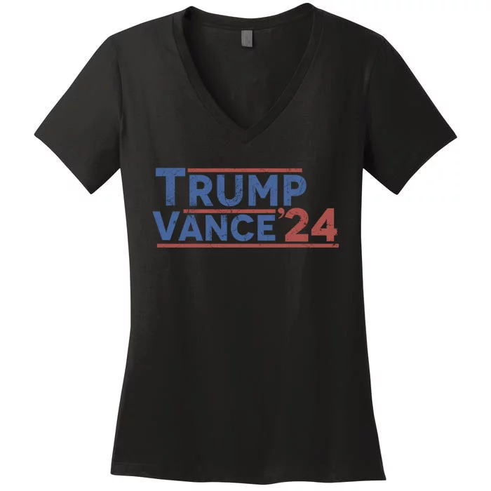 Trump Vance 2024 Women's V-Neck T-Shirt