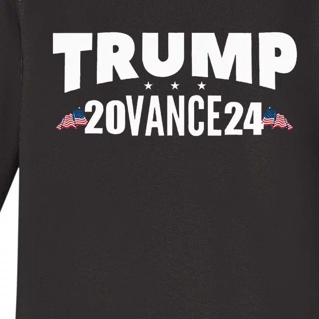 Trump Vance 2024 Election 2024 Baby Long Sleeve Bodysuit