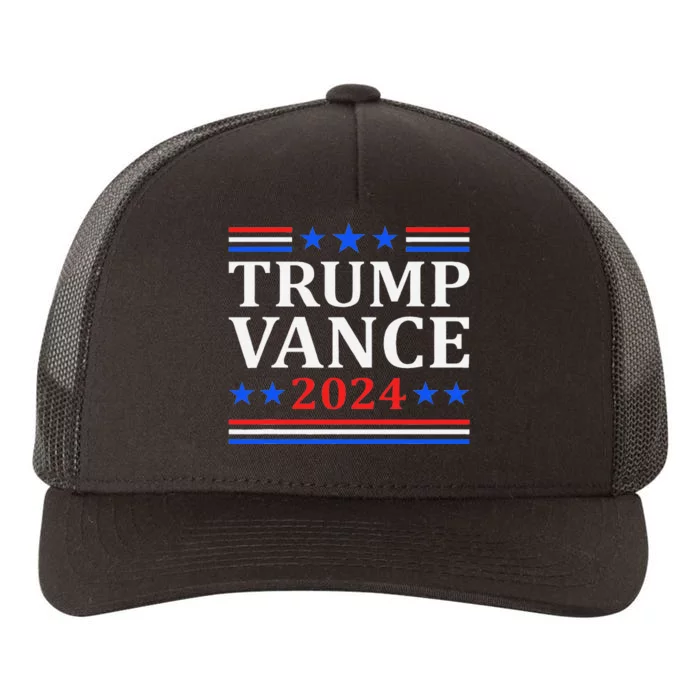 Trump Vance 2024 President And Vp Election Yupoong Adult 5-Panel Trucker Hat