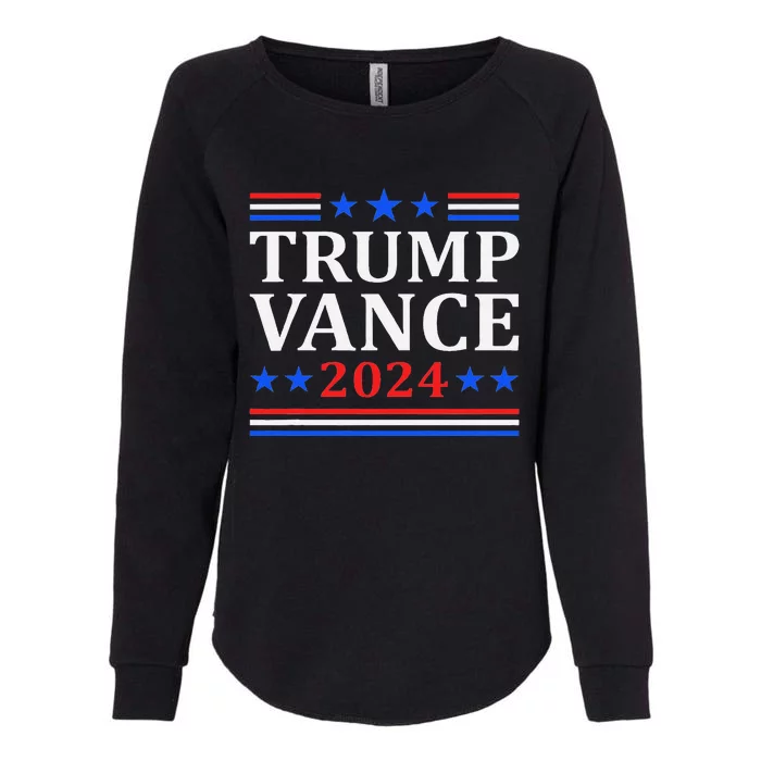 Trump Vance 2024 President And Vp Election Womens California Wash Sweatshirt