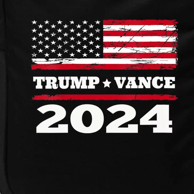 Trump Vance 2024 President Trump Supporter Re Election Flag Impact Tech Backpack