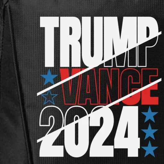 Trump Vance 2024 For President Usa Election Patriotic Meaningful Gift City Backpack