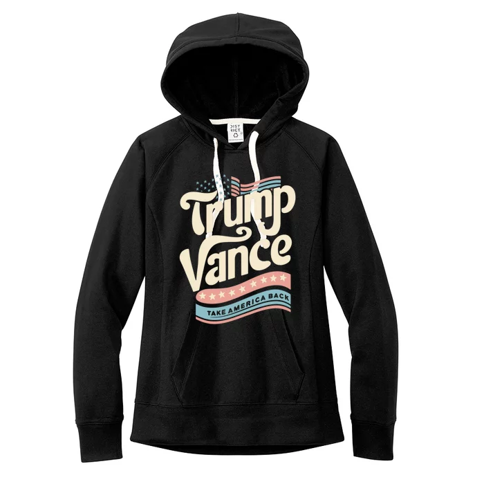 Trump Vance 2024 Women's Fleece Hoodie