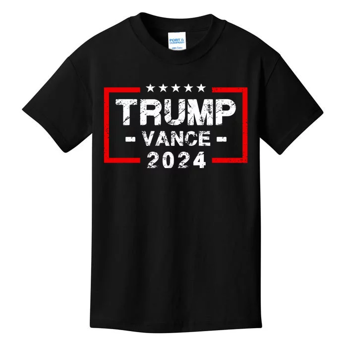 Trump Vance 2024 Funny Election Kids T-Shirt