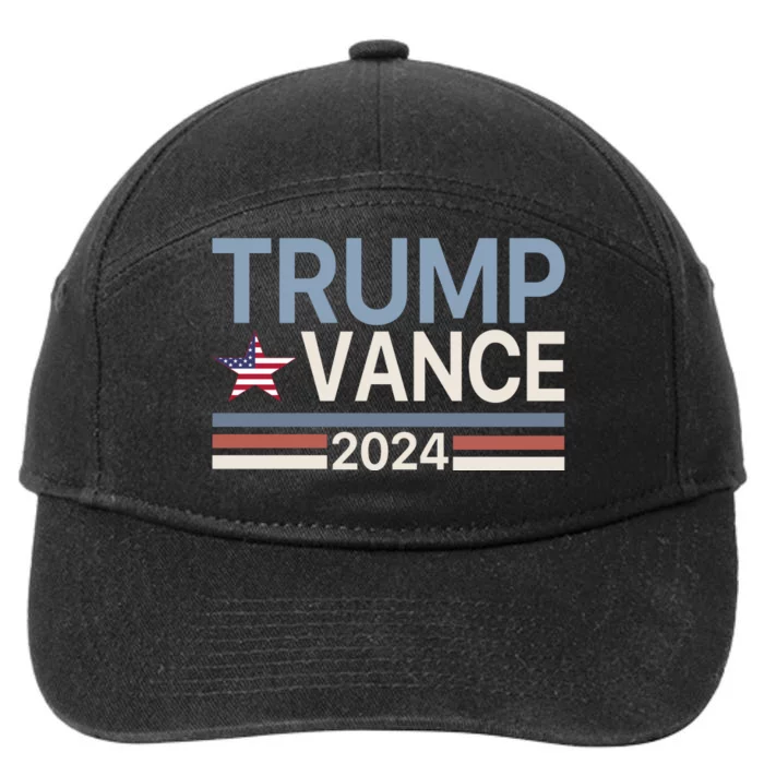 Trump Vance 2024 7-Panel Snapback Hat