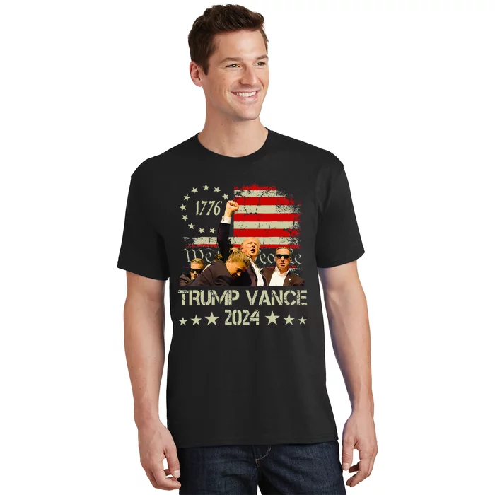 Trump Vance 2024 President Trump Supporter Reelection T-Shirt