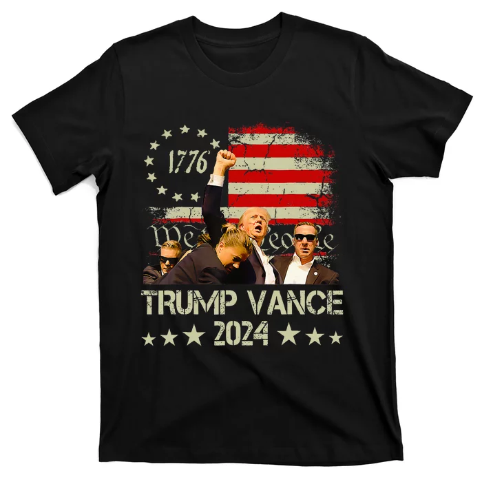 Trump Vance 2024 President Trump Supporter Reelection T-Shirt