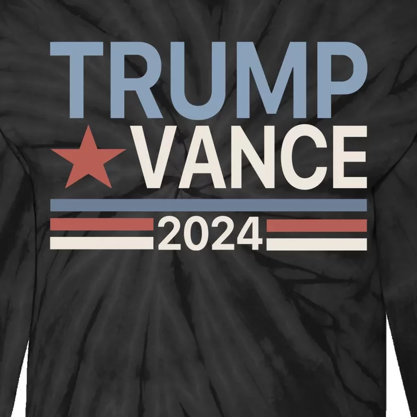 Trump Vance 2024 Tie-Dye Long Sleeve Shirt