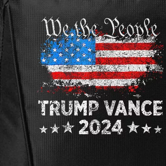 Trump Vance 2024 President Trump Supporter Reelection City Backpack