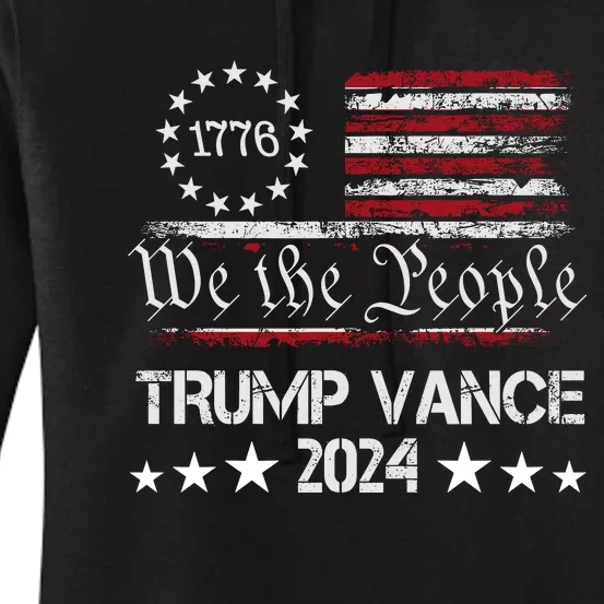 Trump Vance 2024 Women's Pullover Hoodie