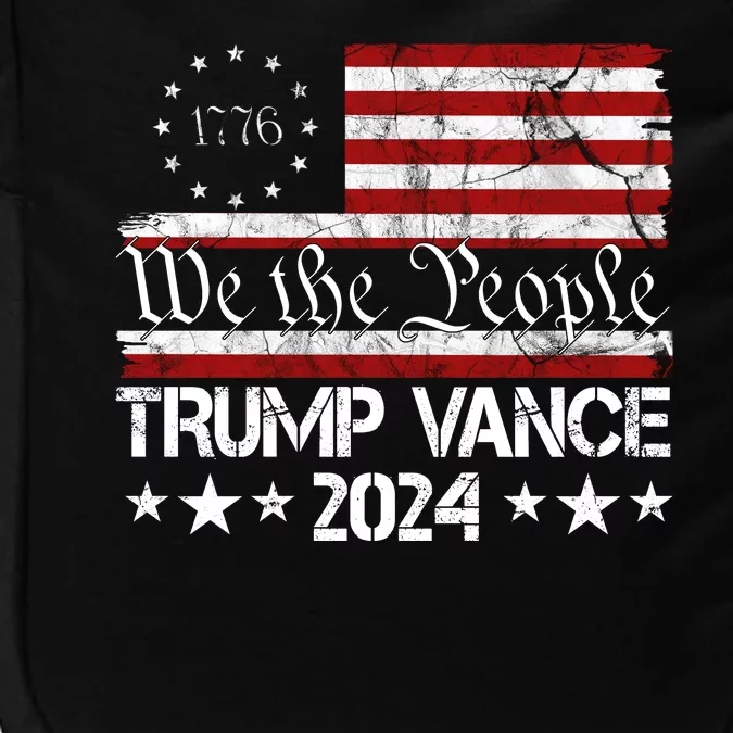 Trump Vance 2024 President Trump Usa Flag Election Impact Tech Backpack