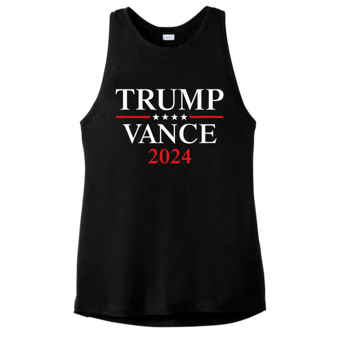 Trump Vance 2024 Ladies Tri-Blend Wicking Tank