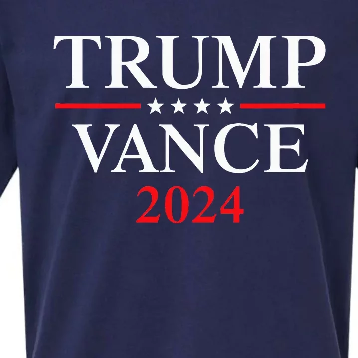 Trump Vance 2024 Sueded Cloud Jersey T-Shirt